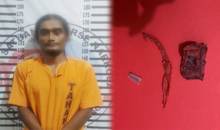 Bawa Narkoba Buruh Asal Way Kenanga Ditangkap Polisi