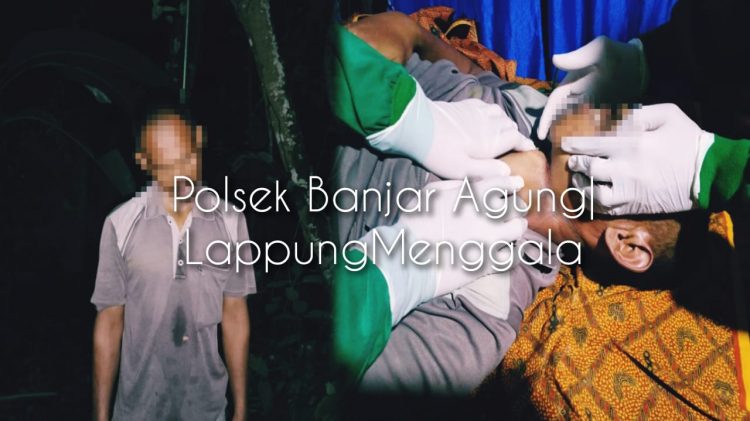 Polsek Banjar Agung Olah TKP Penemuan Mayat