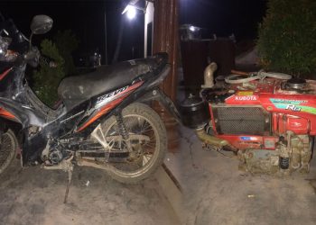 Pencuri Mesin Bajak Sawah