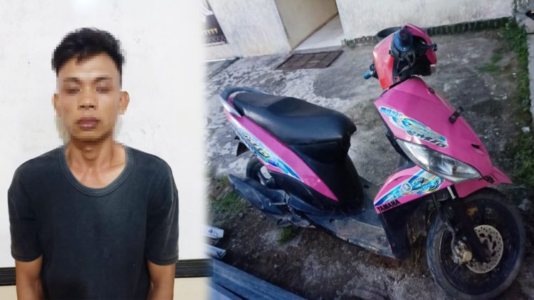 Warga asal Kampung Penawar Rejo yang ditangkap polisi karena diduga setubuhi pelajar SMP. Foto: Arsip Polsek Banjar Agung.