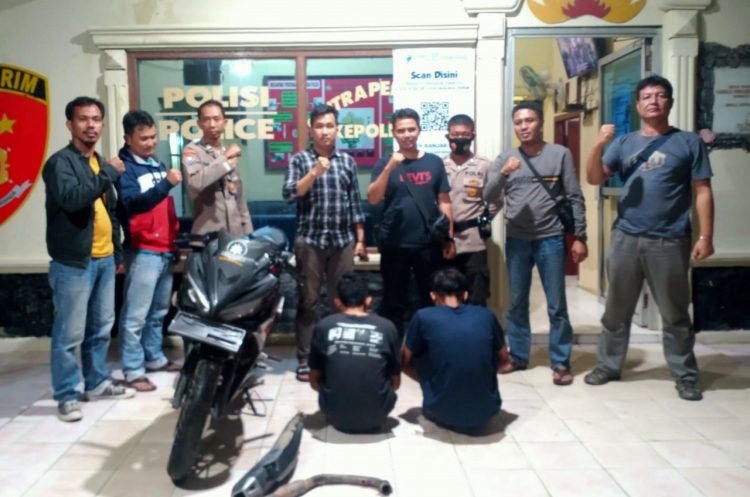 Polsek Banjar Agung Tangkap 2 Pelaku Curanmor