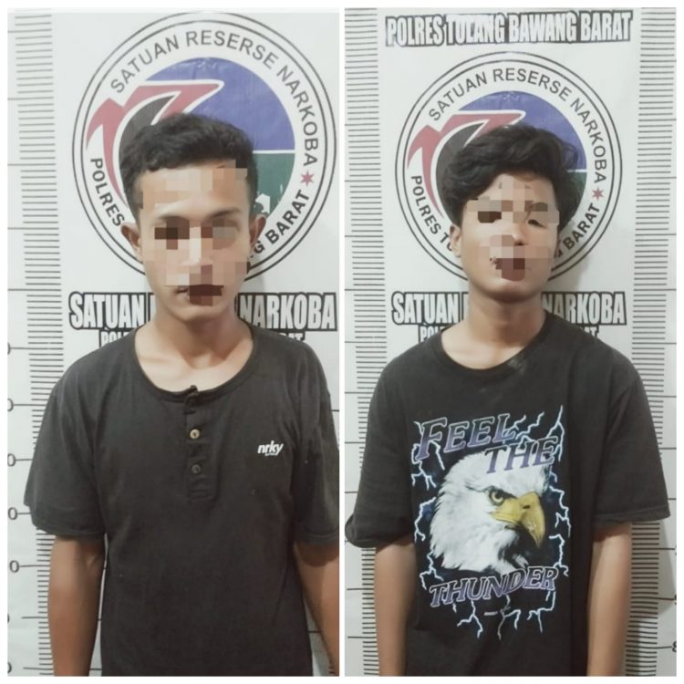 Polisi Gerebek Narkoba di Rumah Kontrakan Tiyuh Candra Mukti