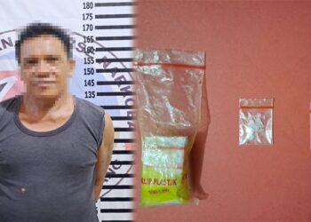 Penangkapan Residivis Narkoba di Kampung Bujung Tenuk