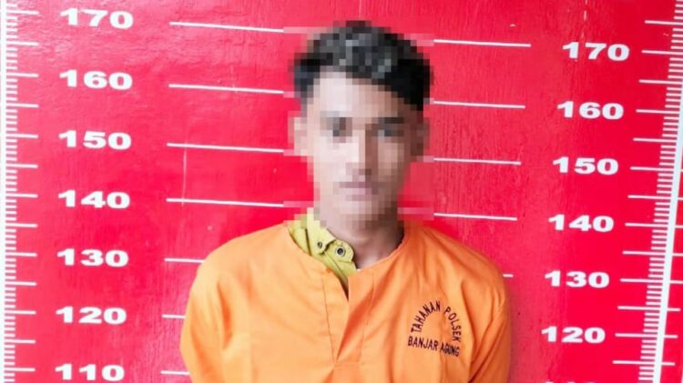 Seorang Pemuda Ditangkap Polsek Banjar Agung