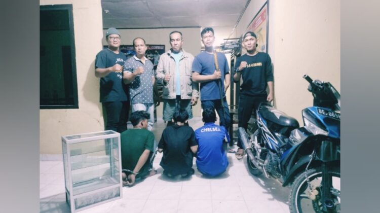 Polsek Penawartama Tangkap Pelaku Curat